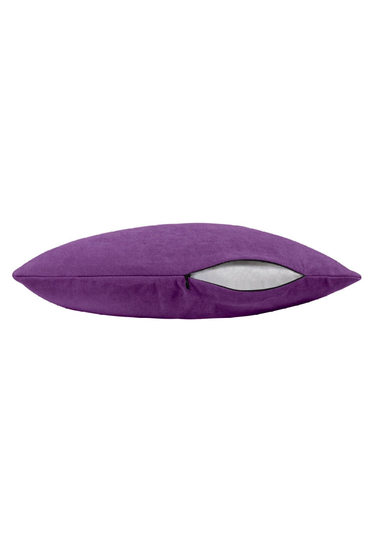 Demor Home Soft Series Amethyst Color Pillow Cover 4