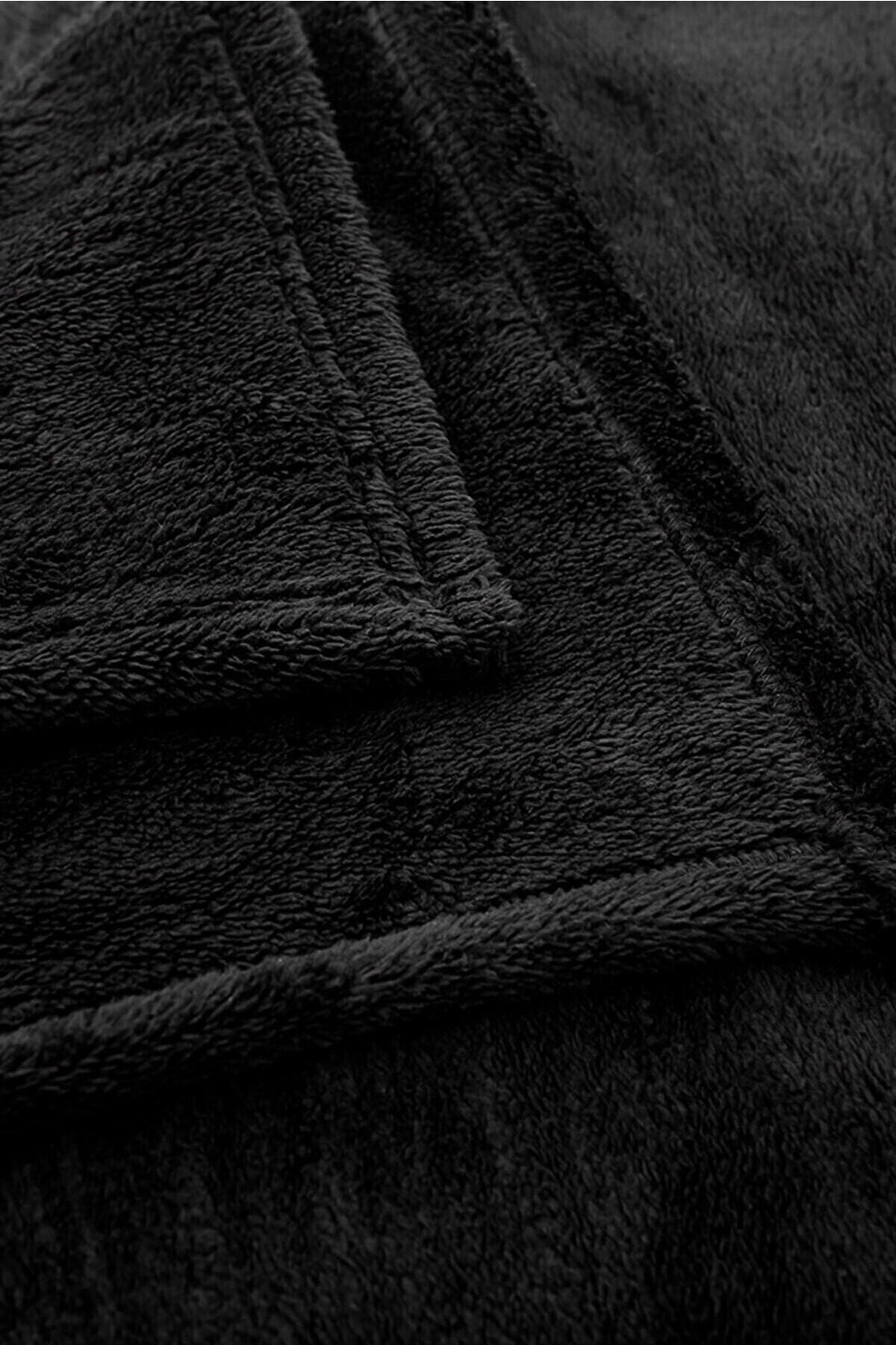 Mulberry Black Wellsoft TV Blanket 100x170 Cm 2