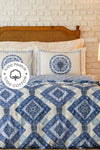 Karaca Home Levni 100% Cotton Double Duvet Set 1