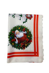 Cardea Merry Christmas Santa Claus Patterned Tablecloth 2