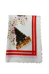 Cardea Merry Christmas Reindeer And Snowy House Pattern Tablecloth 2