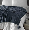 Double Blanket Puffy 160 - Anthracite Anthracite 194DCH1155 1