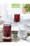 English Home Polly 4-Piece Glass Tea Cup Set 1