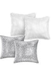 LadiesHome 4 Piece Plush And Sequin Pillow Cover 45*45 1