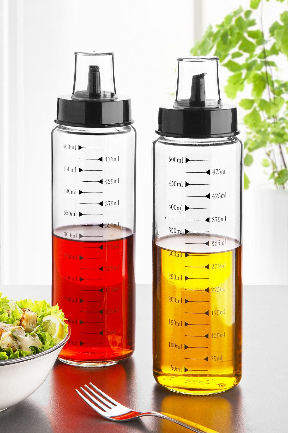 Oil Dispenser Set (2 Pieces) MRT-2x500ml Multicolor 196RWE4403 1