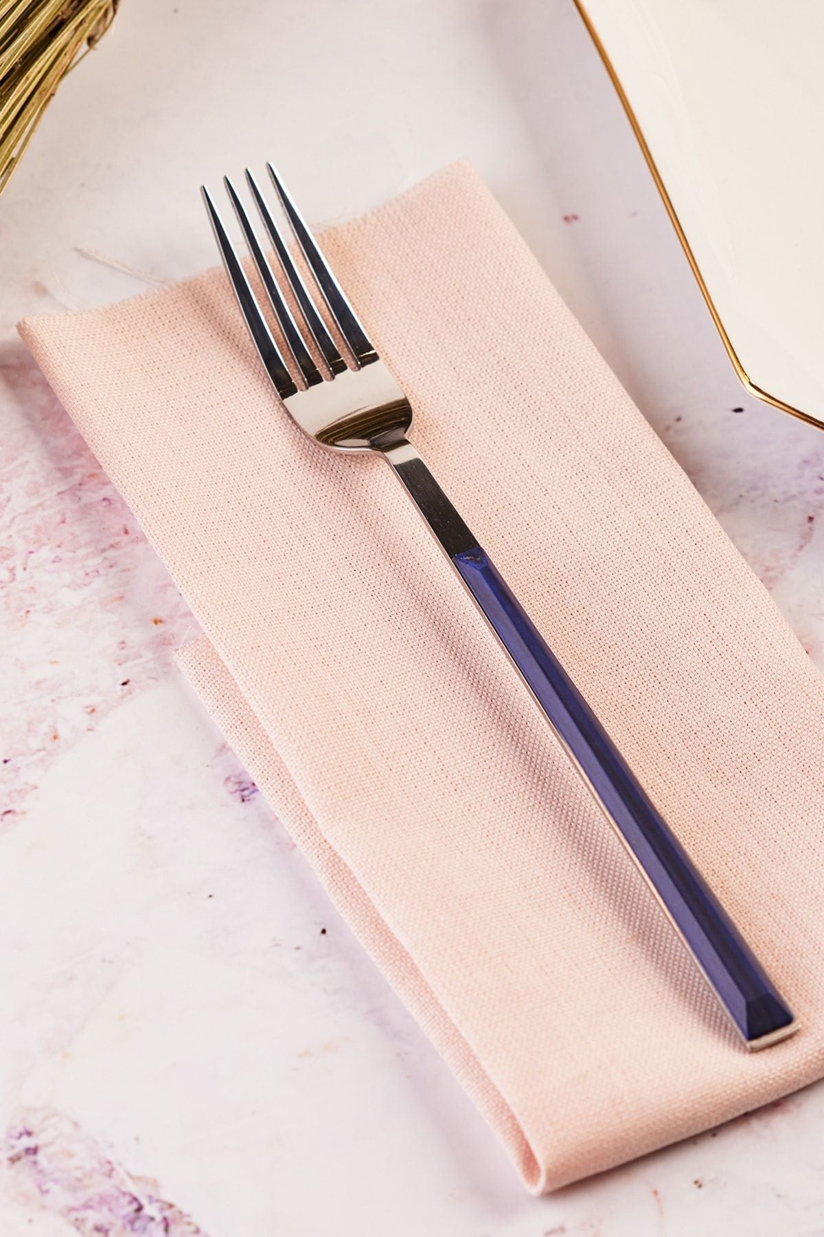 Karaca Salzburg Indigo Dinner Fork 1