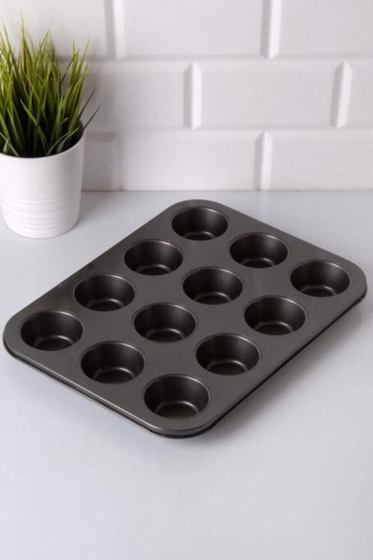 Hünkar Concept 12-Piece Teflon Muffin Pan 1