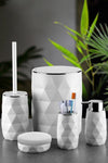 Bathroom Set (5 Pieces) Kar - White White 201RWE1124 1