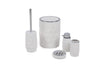 Bathroom Set (5 Pieces) Kar - White White 201RWE1124 2