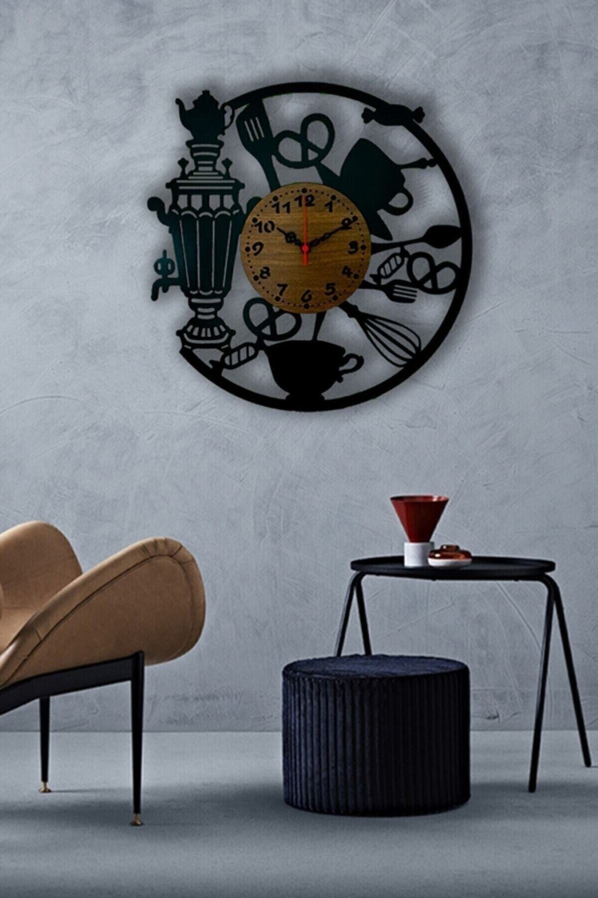 Pey Aksesuar Kitchen - Cafe Wall Clock 1