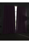 Demor Home High-Quality Lavender Blackout Curtain with Pleated Tape Single Panel 2