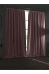 Demor Home High Quality Powder Pink Blackout Curtain with Pleated Tape Single Panel 2