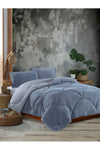 NANOSOFT King Size Grey Welsoft Quilt 230x260 1