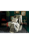 English Home Argyle Acrylic TV Blanket 130x170 Cm Gray 2