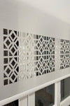 VOLPER MEKANİK Volper Lzr1050 Double Mechanism Laser Cut Tulle And Roller Blind White 2