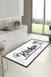 Life Decortiva Digital Print Washable Non-Slip Kitchen Rug 1