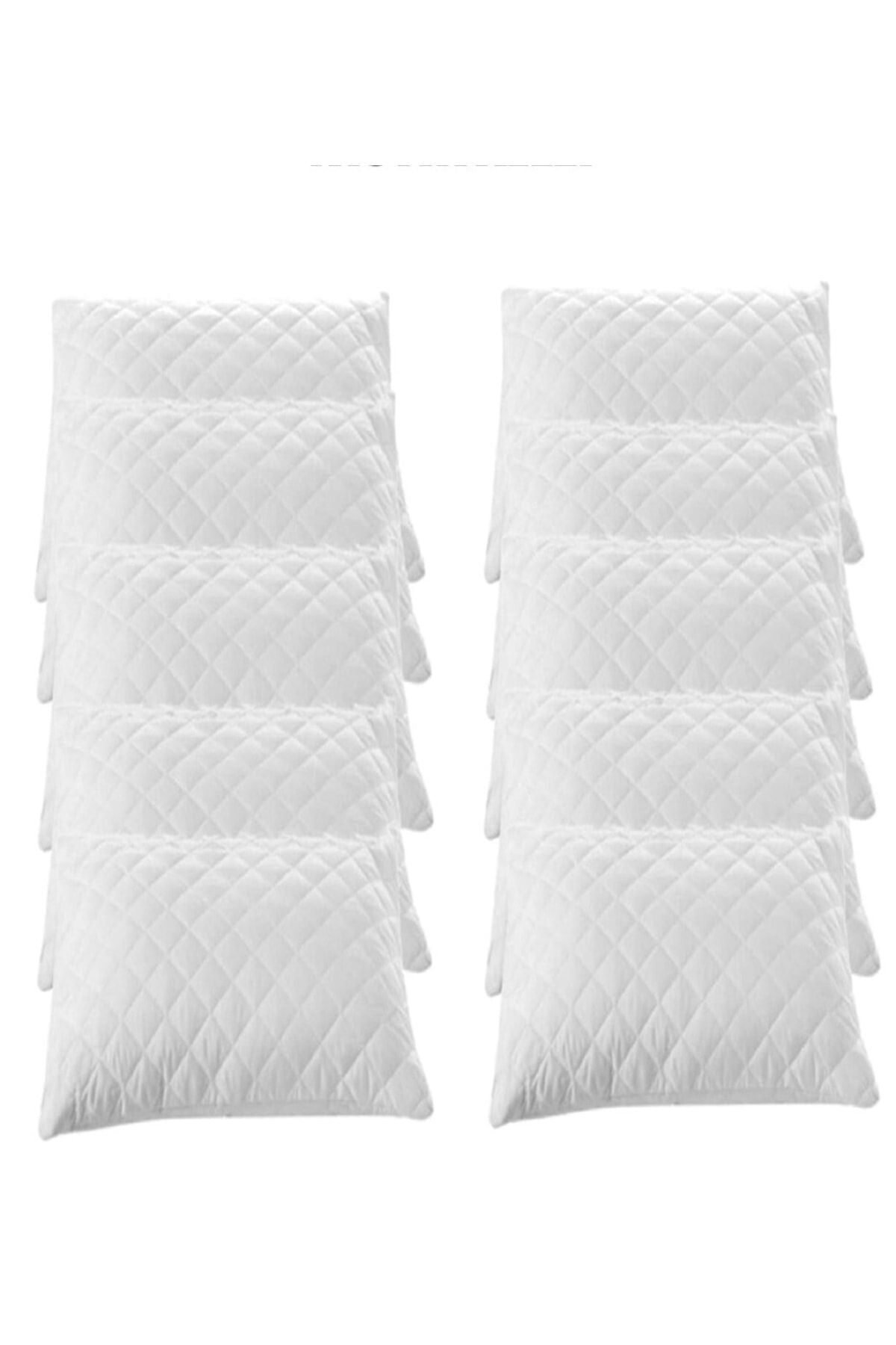 VentiSette 10 Pcs Quilted Zippered Pillow Protector 50x70 cm 1