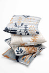 Pilloveland Double-Sided Printed Lagoon Patterned 4-Piece Suede Throw Pillow Cover 3