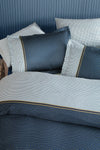 Yataş Arch Double Satin Duvet Cover Set - Navy Blue 2