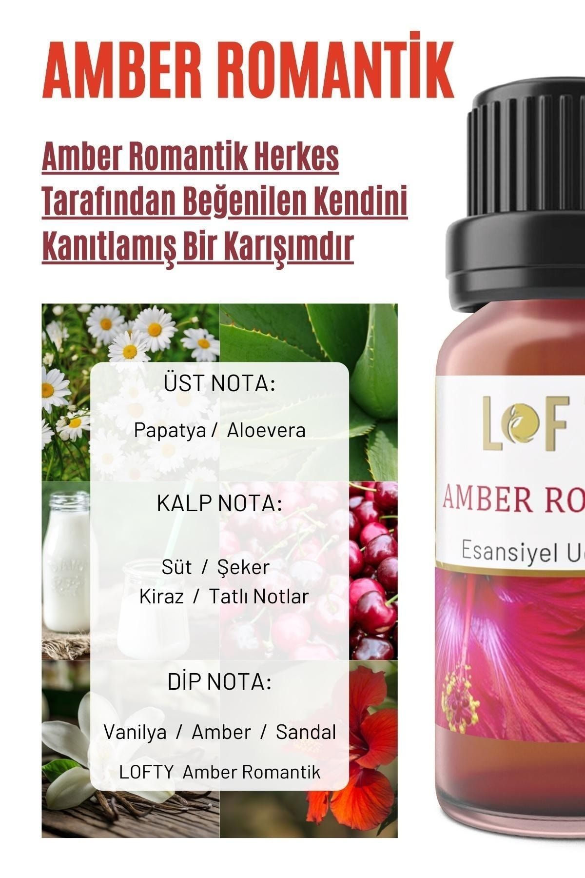 Lofty Amber Romantic Essential Oil Burner Essence Room Fragrance Essential Oil Burner Oil 10ml 2