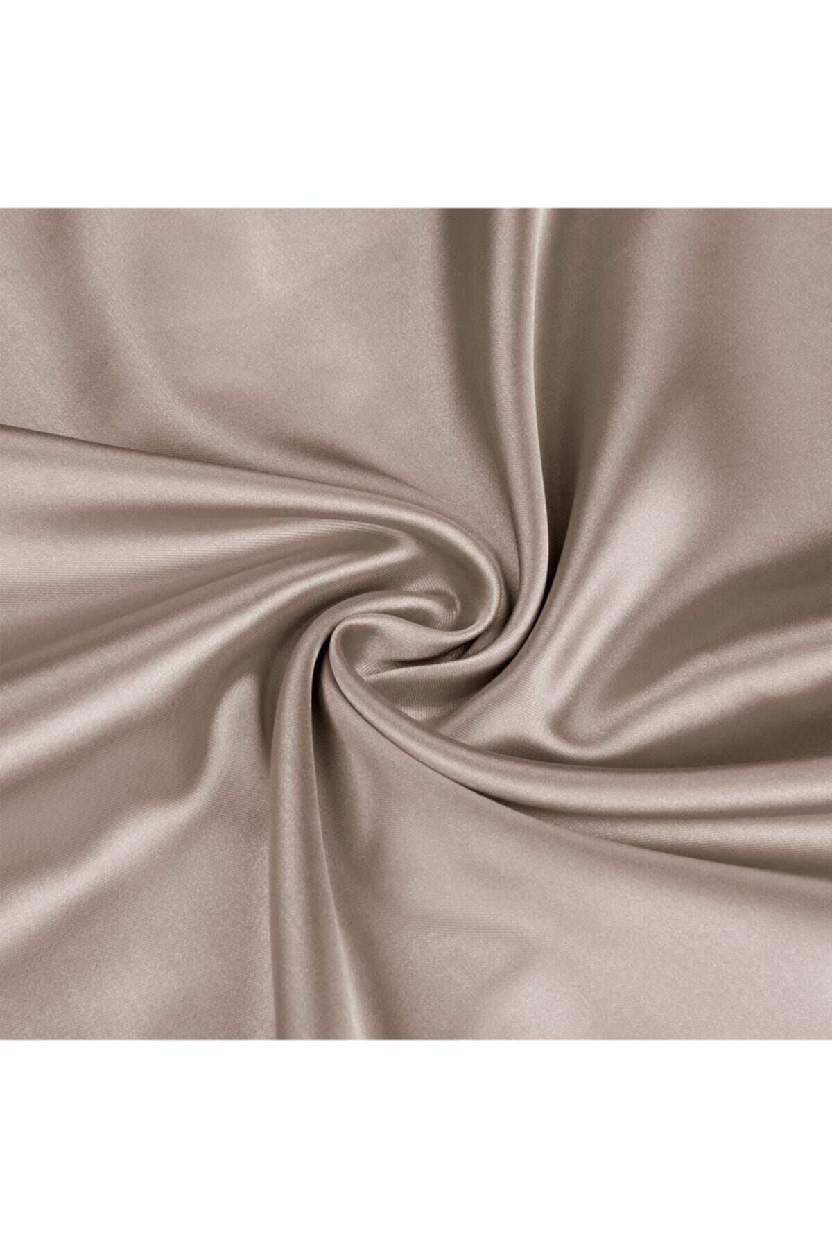 EVYA Silk Satin 50x70 Cm Pillowcase 2 Pieces For Curly Hair Beige 4