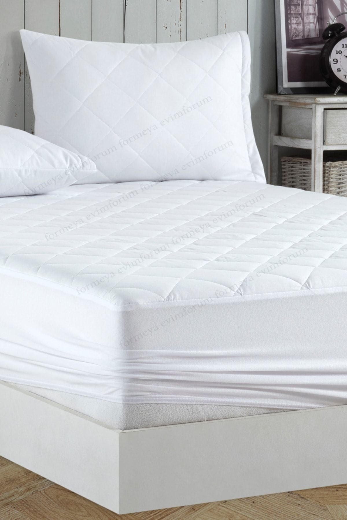 Bella Benita Adelya Comfort Quilted Mattress Protector Fitted Alez 10 Different Sizes 2