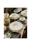 Kütahya Porselen Milena Cream Plain 83 Piece Dinner Set 1