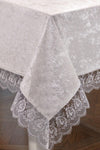 Laura Casa Luxury Velvet Tablecloth 2