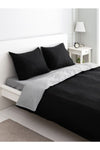 Mer-tim Ezberbozan Ev Tekstili Mer-tim Pamuklu Ranforce Double Size 200x220 Double-Sided Duvet Cover Black-Grey 1