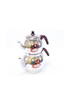 Elmas Home Strainer Aluminum Teapot Sphere Round Mini Size 1