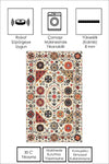 Confidence Home Digital Printed Washable Non-Slip Carpet for Living Room, Kitchen, and Runner 2