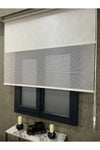 VOLPER MECHANICAL Volper Vp1090 Double Mechanism Tulle And Roller Blind Ecru 2