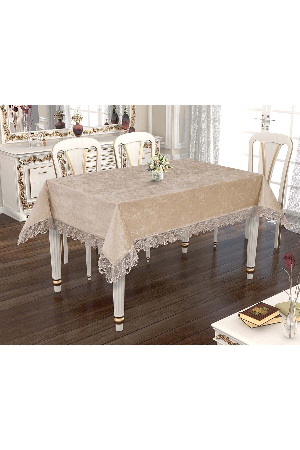 Laura Casa Luxury Velvet Tablecloth 4