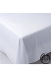 Lotus Home Luxury Cotton Plain White Sheet Double Size 220*240 1