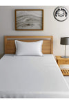 Lotus Home Luxury Cotton Plain White Sheet Double Size 220*240 2