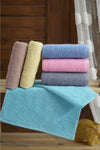 Nina Home Towel Set 30x30 Cm 12 Pieces 100% Cotton 1