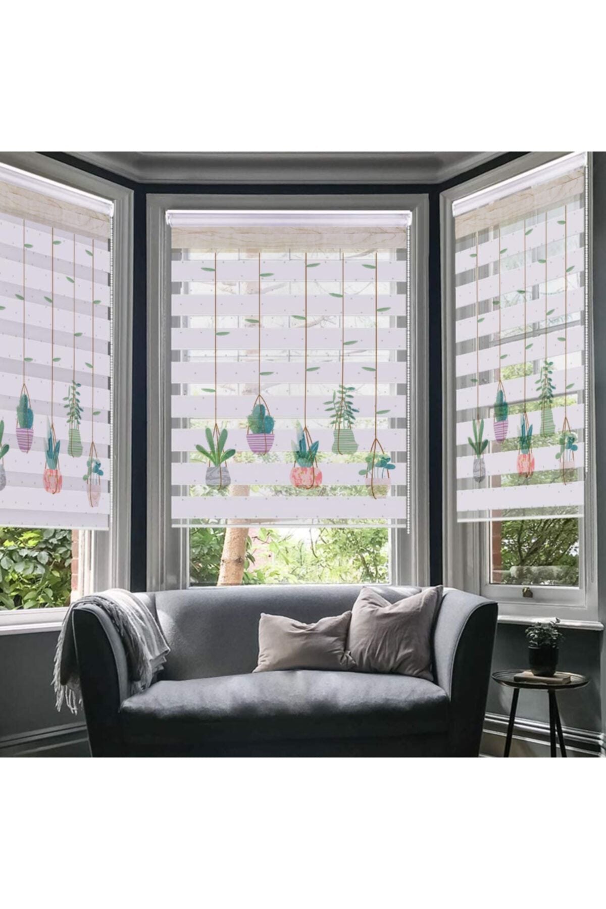 Lotus Cactus Trend Zebra Roller Blind - Living Room - Kitchen - Sitting Room - New Season - Cactus 2