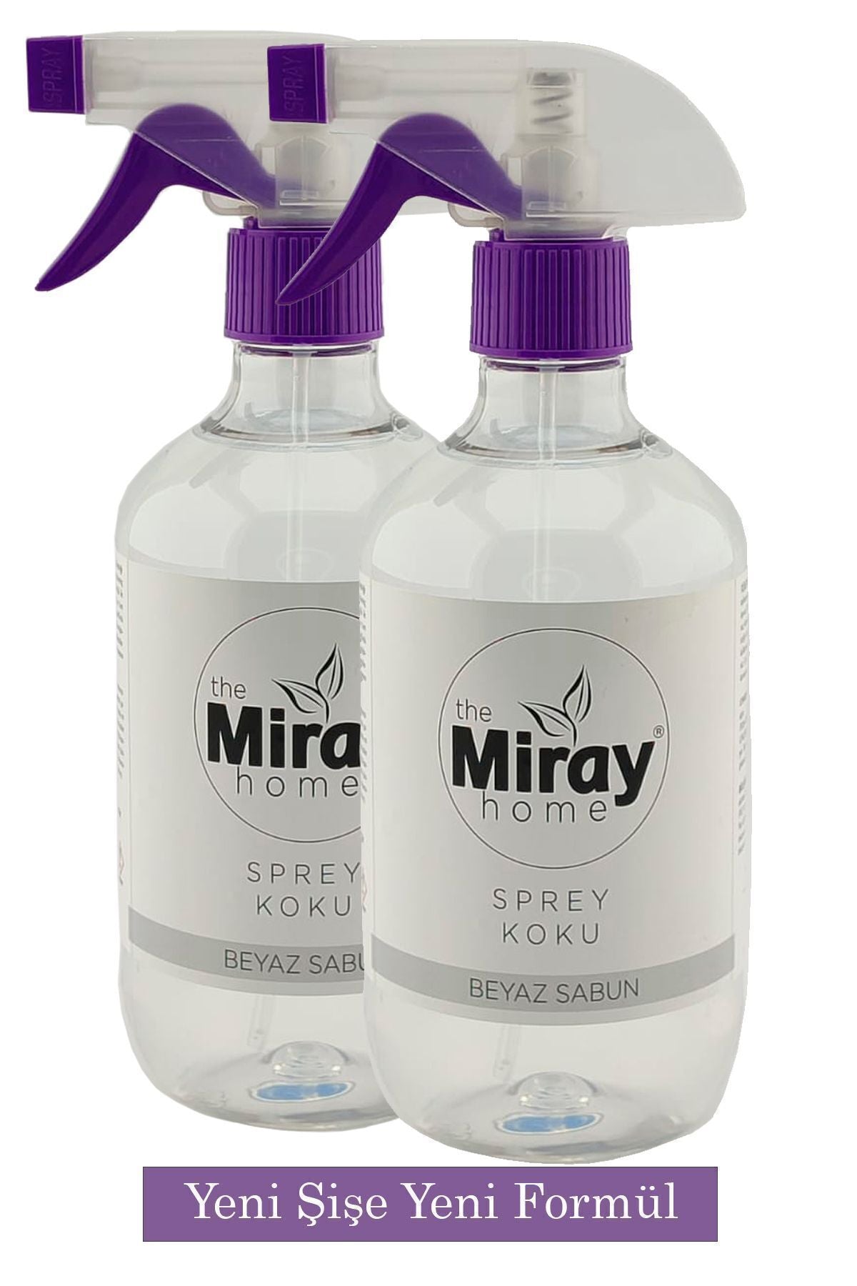 MIRAY White Soap Scented Room Spray 500 ml X 2 Pieces 1