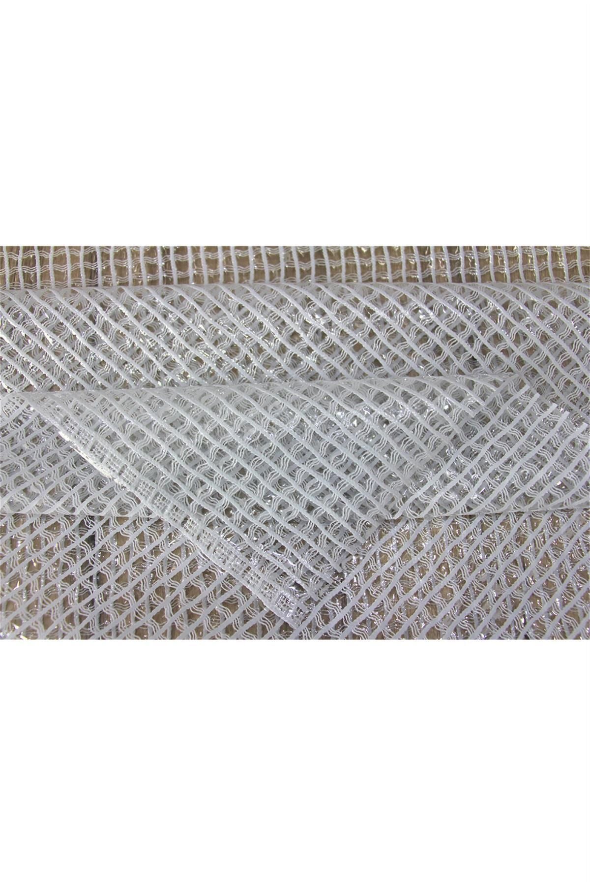 DedeEvTekstil Pvc Transparent Coated Wipeable Tablecloth Woven Straw 4