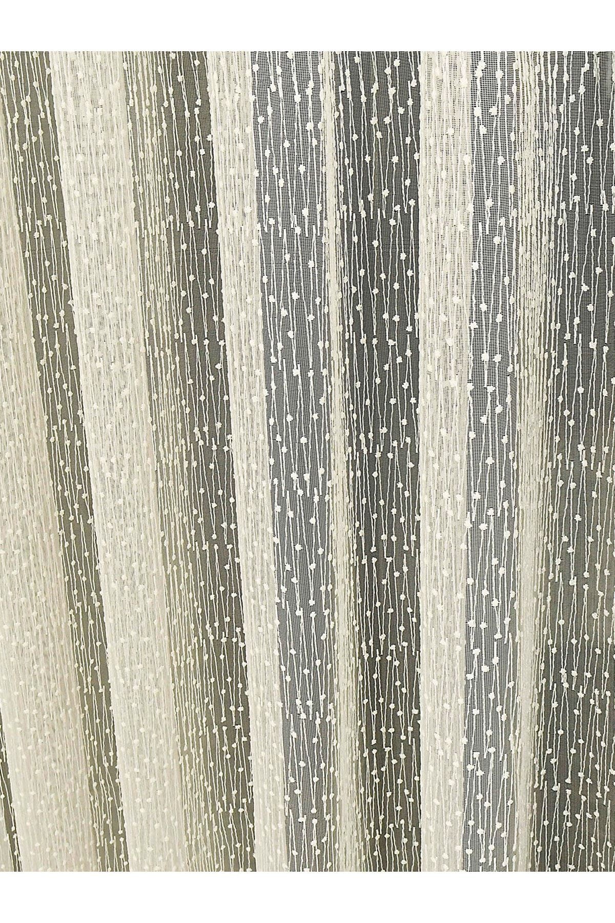 Cortibo Eko 8020 Patterned Tulle Curtain (Non-Pleated) 2