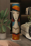 Modacanvas Cylinder PVC Decorative Floor Lamp 2