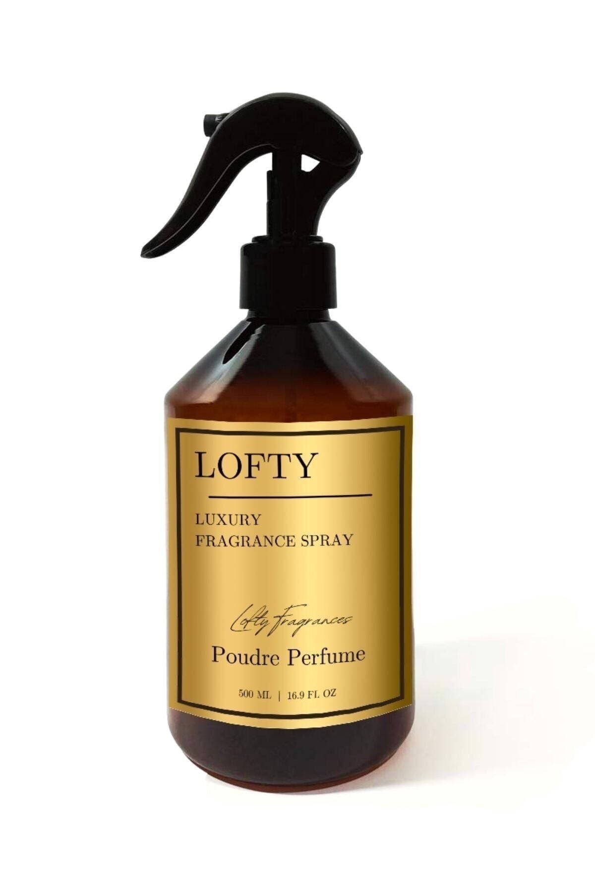 Lofty Pudra Room And Laundry Spray Room Perfume, Room Fragrance, Odor Eliminator Poudre Perfume 500ml 1