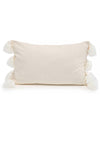 Aisha's Design Rectangular Colorful Striped Tassel Cushion Cover, Cream, K-213 5