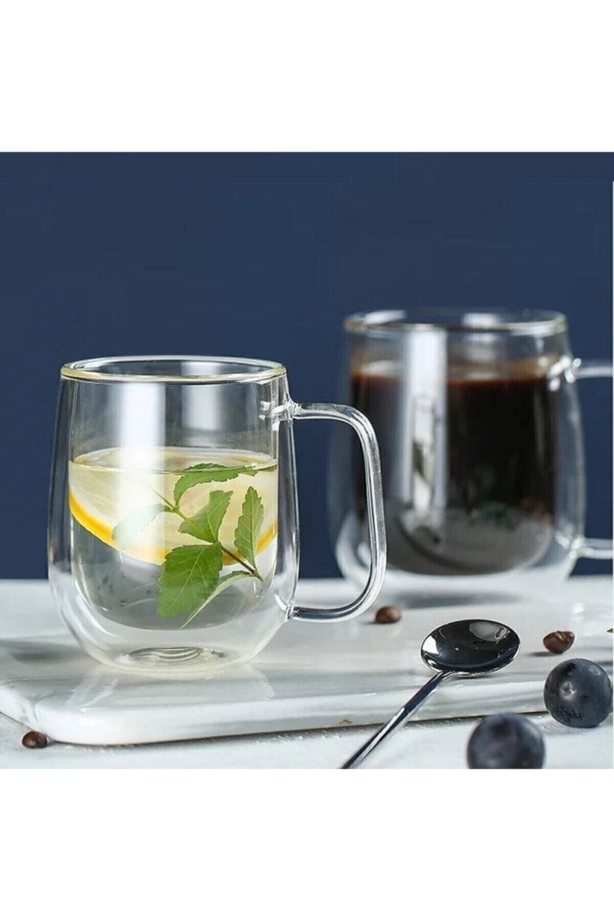 Mimoza Park Double-Walled Glass Mug 300 ml 2