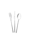 Emsan Bello 18 Piece 6 Person Dessert Fork Spoon Knife Set 4