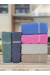 Şelale Can 6-Piece Multicolor Antibacterial Water Absorbent Cotton 28x50 Kitchen Towel 646 Grams 2