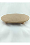 Neşeli Ahşap 28 Cm Round Footed Serving Board 3