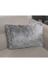 Lostello Home Rectangular Plush Pillow Cover - Light Gray - 35*50 1