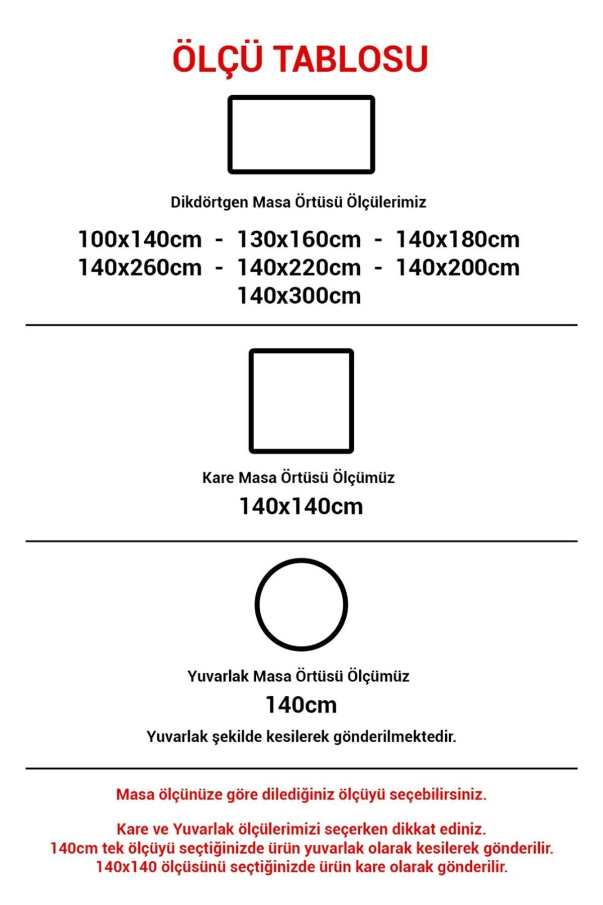 DedeEvTekstil Elyaf Astarlı Silinebilir Pvc Muşamba Masa Örtüsü 1156-1 Pastelyaprak 5