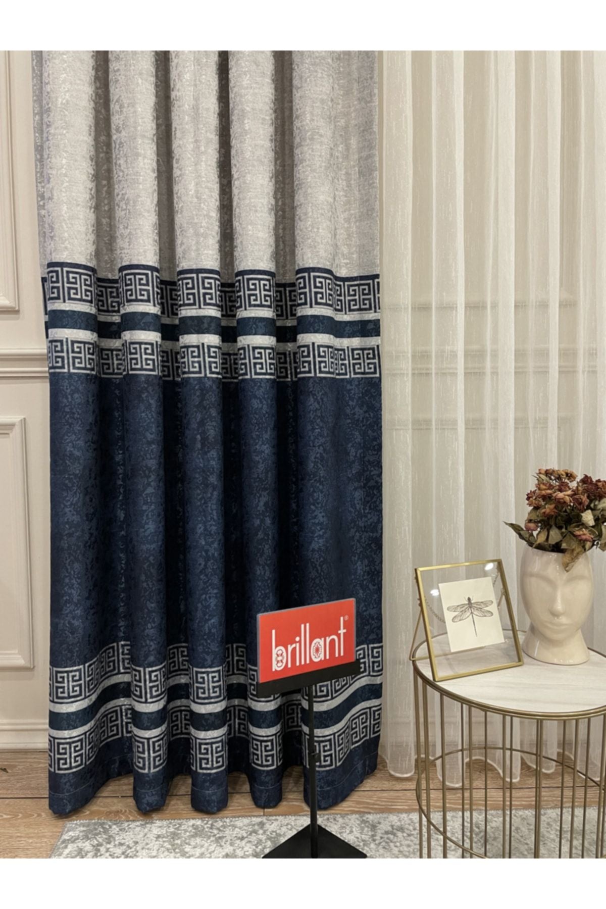 Brillant Liva Select Model 1/2.50 Pleated Curtain Panel 2